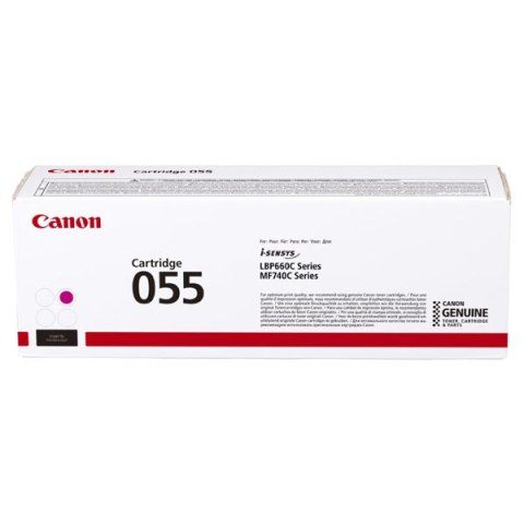 Canon oryginalny toner 055M  magenta  2100s  3014C002  Canon MF742Cdw  MF744Cdw  MF746Cx  LBP663Cdw  LBP664Cx