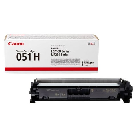 Canon oryginalny toner CRG051H, black, 4100s, 2169C002, high capacity, Canon LBP162dw, MF269dw, MF267dw, MF264dw