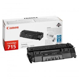Canon oryginalny toner CRG715, black, 3000s, 1975B002, Canon LBP-3310, 3370
