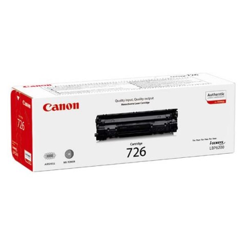 Canon oryginalny toner CRG726 black 2100s 3483B002 Canon i-SENSYS LBP-6200d