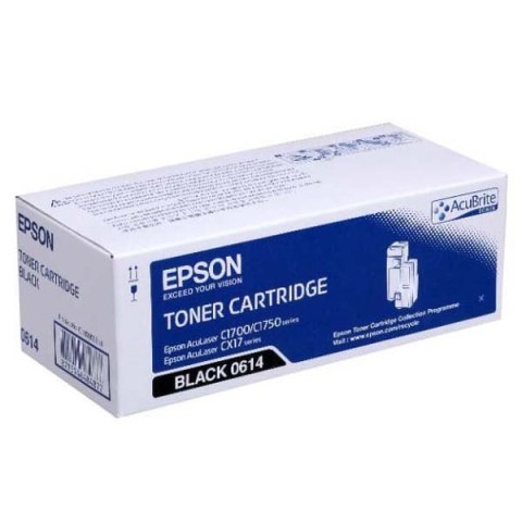 Epson oryginalny toner C13S050614, black, 2000s, high capacity, Epson Aculaser C1700