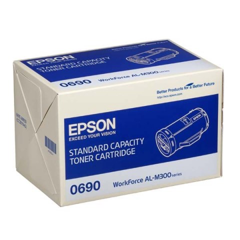 Epson oryginalny toner C13S050690, black, 2700s, Epson Aculaser M300D, M300DN