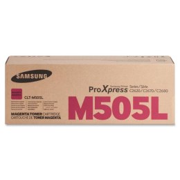 HP oryginalny toner SU302A CLT-M505L magenta 3500s M505L high capacity Samsung ProXpress SL-C2620DW SL-C2670FW SL-C2680F