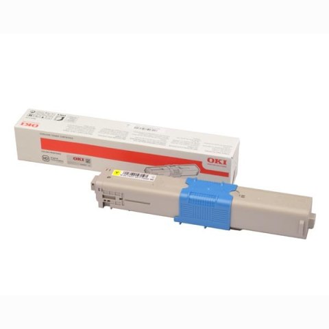 OKI oryginalny toner 46508709, yellow, 3000s, high capacity, OKI C332, MC363