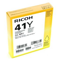 Ricoh oryginalny wkład żelowy 405764 yellow 2200s GC41HY Ricoh AFICIO SG 3100 SG 3110DN 3110DNW