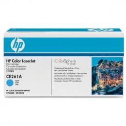 HP oryginalny toner CE261A cyan 11000s HP 648A HP Color LaserJet CP4025 CP4525