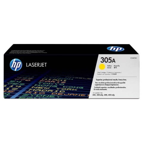 HP oryginalny toner CE412A yellow 2600s HP 305A HP Color LaserJet Pro M375NW Pro M475DN M451dn