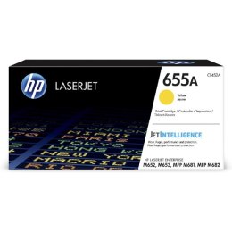 HP oryginalny toner CF452A yellow 10500s HP 655A HP Color LaserJet Enterprise M652dnM652nM653dhM653