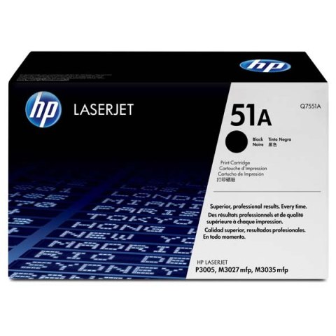 HP oryginalny toner Q7551A black 6500s HP 51A HP LaserJet P3005 M3035mfp M3027mfp