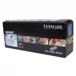 Lexmark oryginalny toner 34016HE, black, 6000s, return, Lexmark E330, E332n, E340, E342n