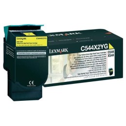 Lexmark oryginalny toner C544X2YG, yellow, 4000s, Lexmark C544, X544