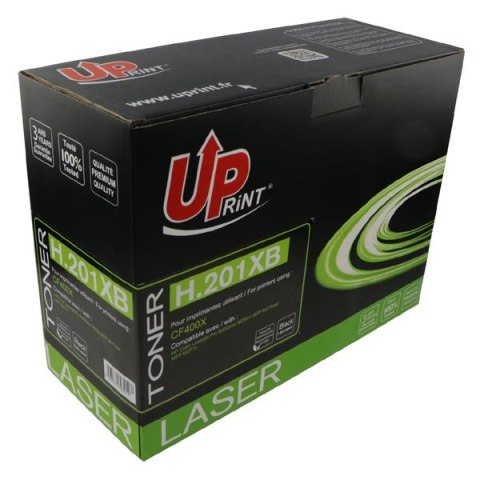 UPrint kompatybilny toner z CF400X, black, 2800s, H.201XB, dla HP Color LaserJet MFP 277, Pro M252