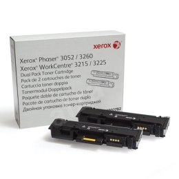 Xerox oryginalny toner 106R02782, black, 2x3000s, Xerox Phaser 3052,3260, WorkCentre 3215,3225, Dual pack