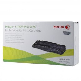 Xerox oryginalny toner 108R00909, black, 2500s, Xerox Phaser 3140, 3155, 3160