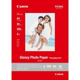 Canon Glossy Photo Paper  foto papier  połysk  GP-501  biały  A4  210 gm2  20 szt.  0775B082  atrament