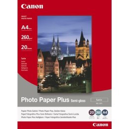 Canon Photo Paper Plus Semi-G  foto papier  półpołysk  satynowy  biały  20x25cm  8x10