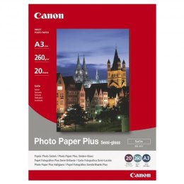 Canon Photo Paper Plus Semi-G, foto papier, półpołysk, satynowy, biały, A3, 260 g/m2, 20 szt., SG-201 A3, atrament