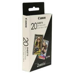 Canon ZINK Photo Paper, foto papier, połysk, Zero Ink, biały, 5x7,6cm, 2x3