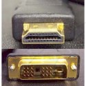 Kabel DVI (18+1) M- HDMI M, 10m, pozłacane końcówki, czarna