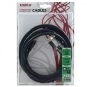 Kabel DVI (18+1) M- HDMI M, 3m, czarna, Logo, blistr