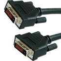 Kabel DVI (24+1) M- DVI (24+1) M, DVI-D (dual link), 3m, czarna