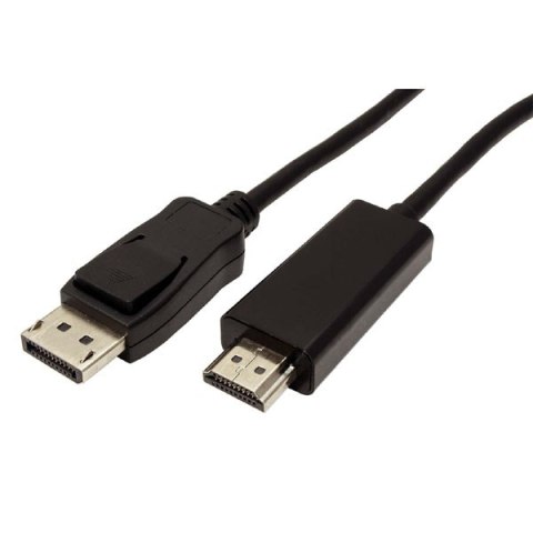 Kabel DisplayPort M- HDMI M, 1m, czarna