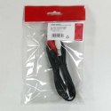 Kabel Jack (3,5mm) M- Cinch 2x M, 1.5m, czarna, Logo