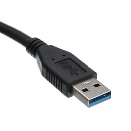 Kabel USB (3.0) USB A M- USB A F 1.8m czarny