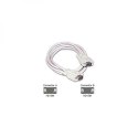 Kabel VGA (D-sub) M- VGA (D-sub) M, 3m, szara, Logo