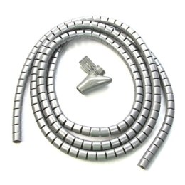 Spirala zgrzewająca, 15-50mm, srebrna, 2.5m, (15mm pr.)