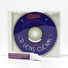 Środki czyszczące CD&DVD, soczewki czyszczące, mokry proces czyszczenia, 10 języków