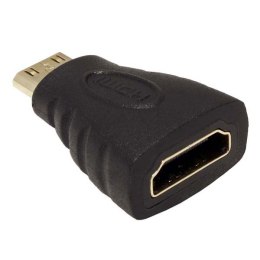 Audio/video Redukcja, HDMI F-HDMI (mini) M, 0, czarna