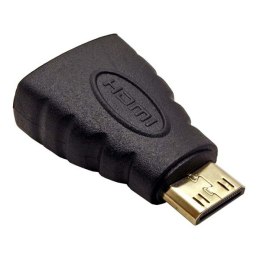 Audio/video Redukcja, HDMI F-HDMI (mini) M, 0, czarna