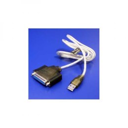 Kabel USB (1.1) USB A M- 25 pin F 0.9m czarny IEEE 1284