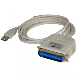 Kabel USB (1.1) USB A M- LPT M 2m czarny IEEE 1284