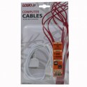 Kabel USB (2.0) USB A M- 30 pin (Apple) M 1.8m czarny Logo blistr do iPod/iPhone