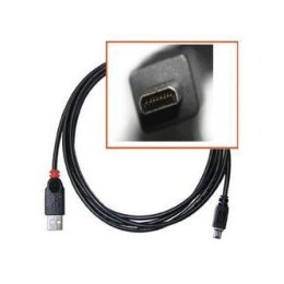 Kabel USB (2.0) USB A M- 8 pin M 1.8m czarny SAMSUNG