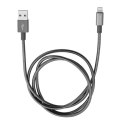 Kabel USB (2.0) USB A M- Apple Lightning M 1m reversible szary Verbatim box 48860