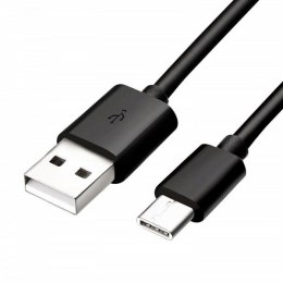 Kabel USB (2.0) USB A M- USB C M 1m czarny