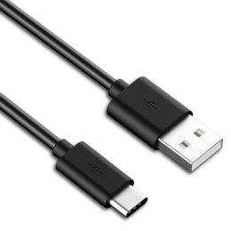 Kabel USB (2.0) USB A M- USB C M 1m czarny