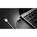 Kabel USB (2.0) USB A M- USB C M 1m reversible biały Apacer box DC110 APDC110W-1
