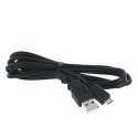 Kabel USB (2.0) USB A M- USB micro M 0.6m czarny Logo