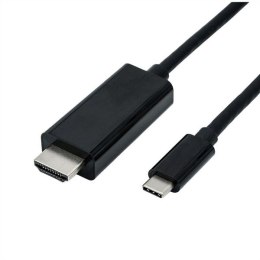 Kabel USB (3.1) USB C M- HDMI M 2m czarny plastic bag 4K2K@60Hz