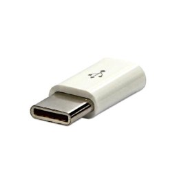 Redukacja USB (3.1) USB C (3.1) M-USB micro (2.0) F 0 biała