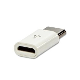 Redukacja USB (3.1) USB C (3.1) M-USB micro (2.0) F 0 biała