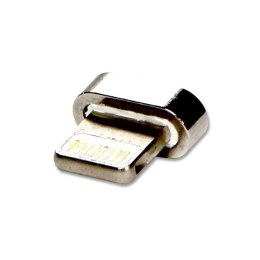 USB (2.0) Redukcja Magnetický konec-Lightning M 0 srebrna redukcja do kabla magnetycznego