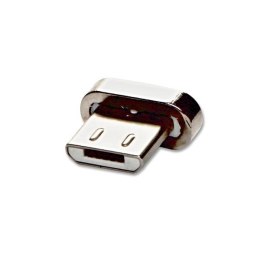 USB (2.0) Redukcja Magnetický konec-USB micro (2.0) M 0 srebrna redukcja do kabla magnetycznego