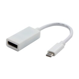 USB (3.1) Adapter USB C (3.1) M-DisplayPort F 0 biały 4K2K@30Hz