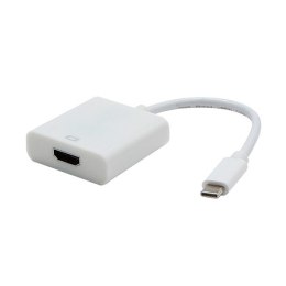 USB (3.1) Adapter USB C (3.1) M-HDMI F 0 biały 4K2K@30Hz