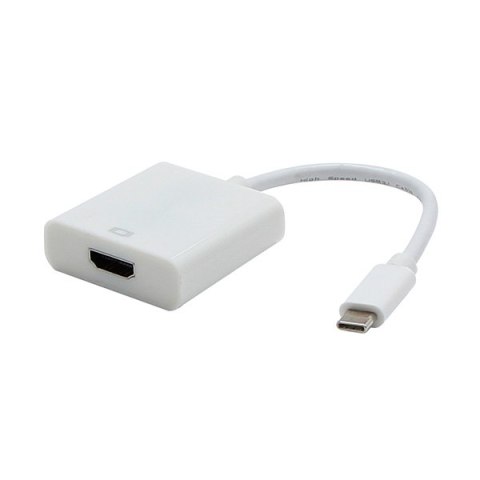 USB (3.1) Adapter USB C (3.1) M-HDMI F 0 biały 4K2K@30Hz